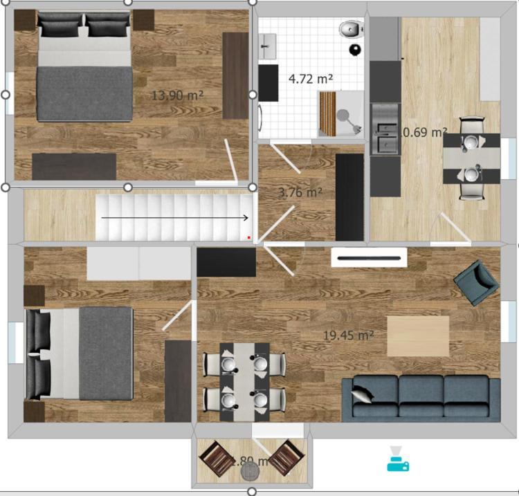 Pension & Ferienwohnung Oberhof 810 M Pokoj fotografie